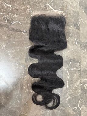 18” Body Wave 5x5 Real HD Lace Closure, human hair lace front closure